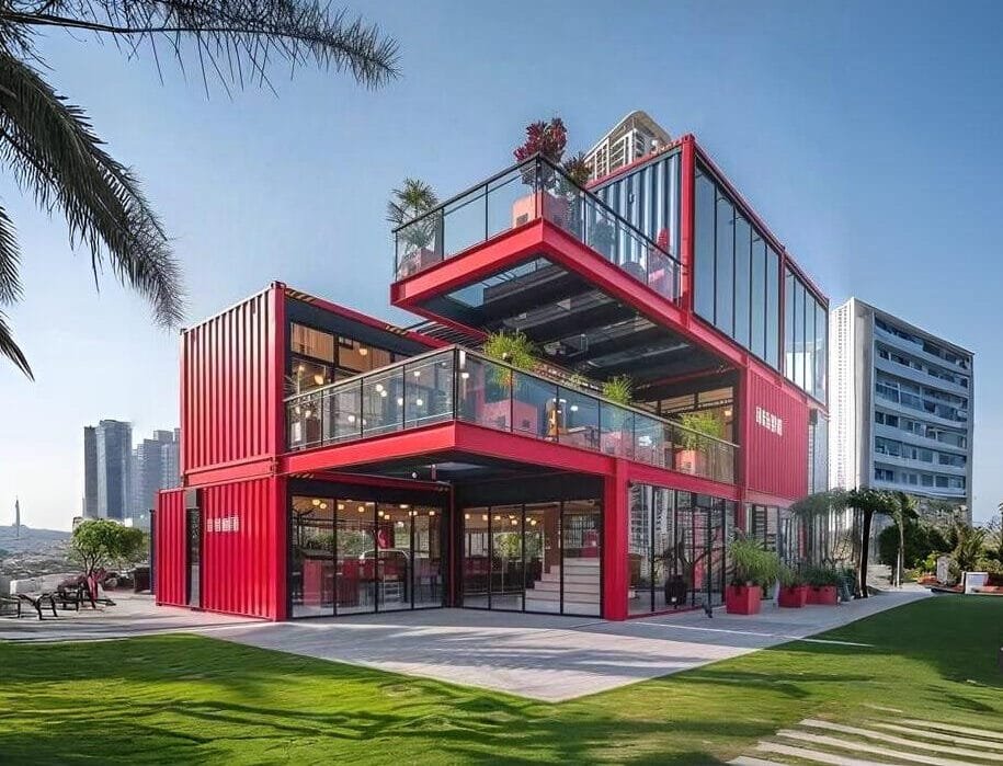 TEXO specialized prefab structure for commercial use