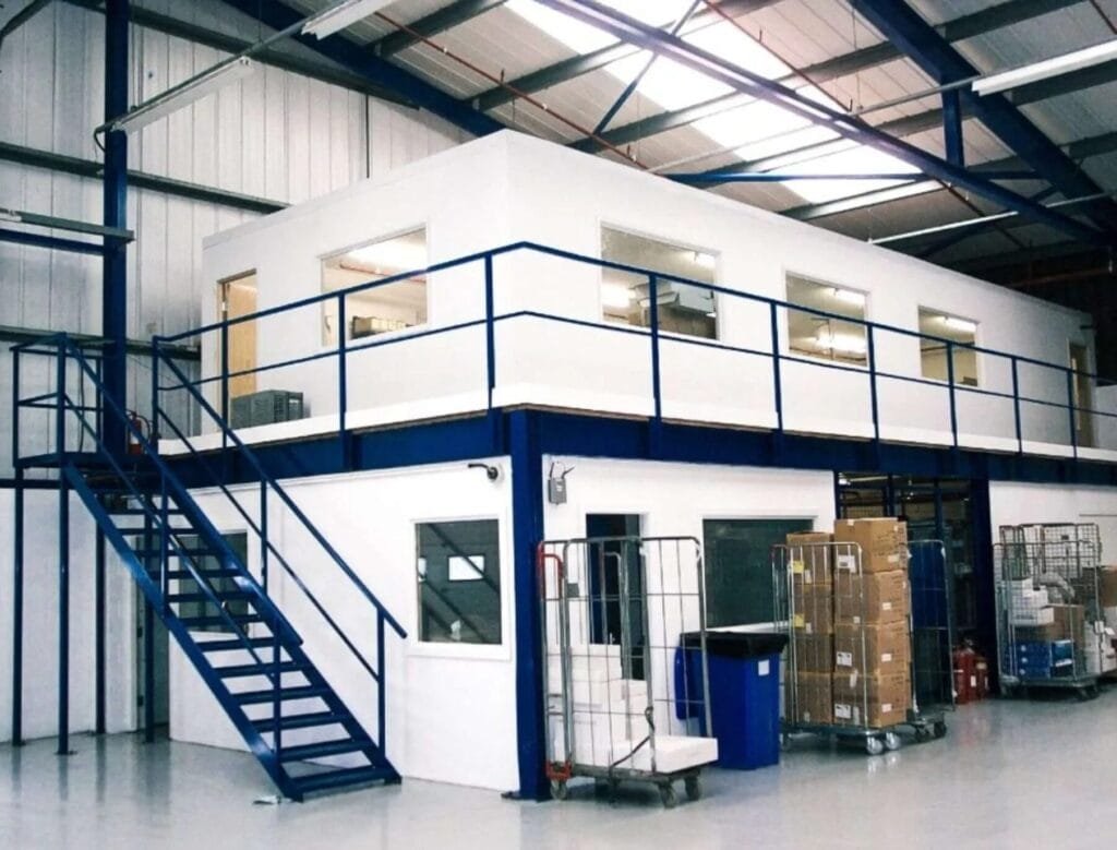 TEXO PUF insulated cabin for control room use