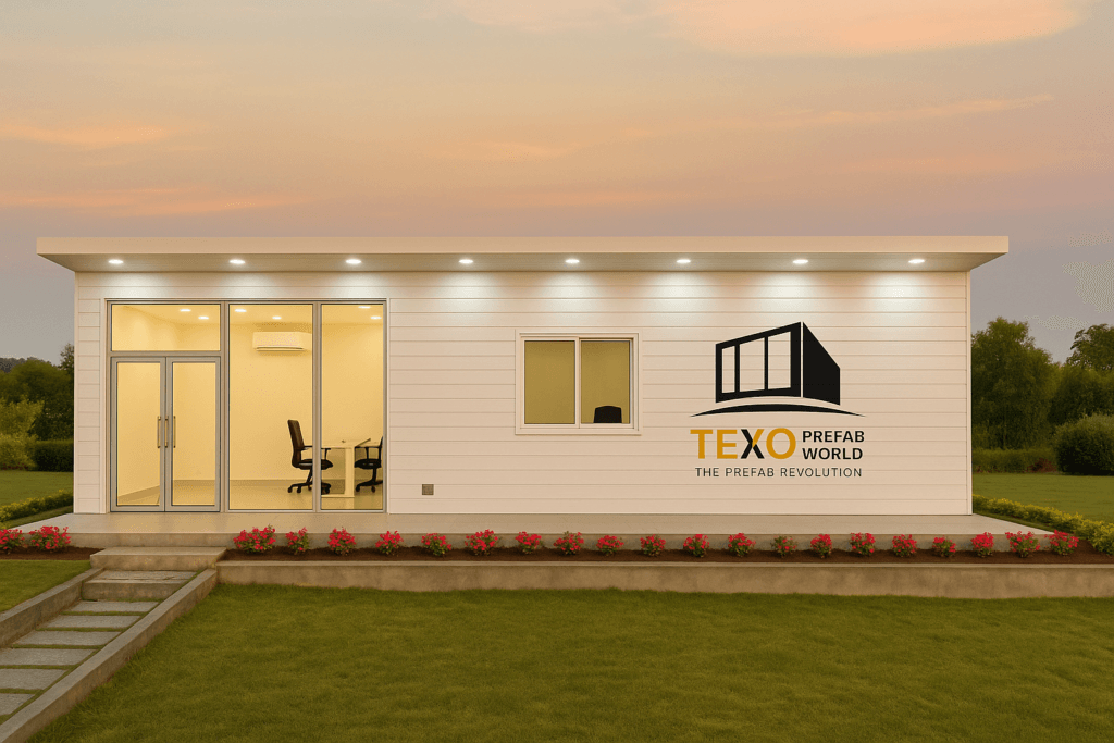 TEXO prefab house and site office solution